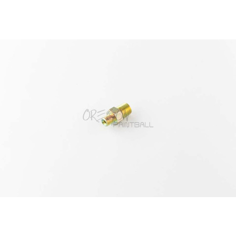 1/8" Male to 1/4" Male Coupler- Zinc Plated